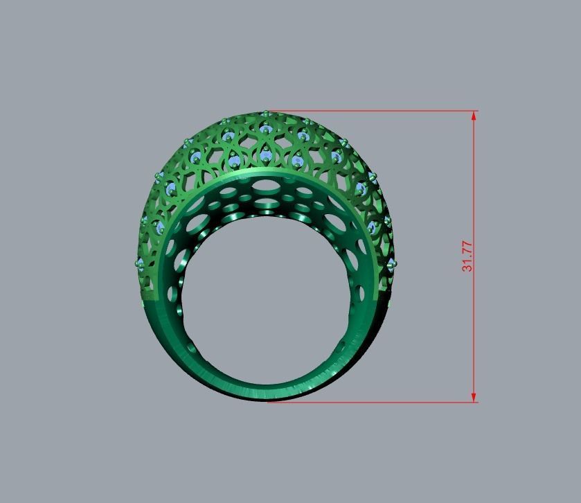 jewelry ring 3D print model_12