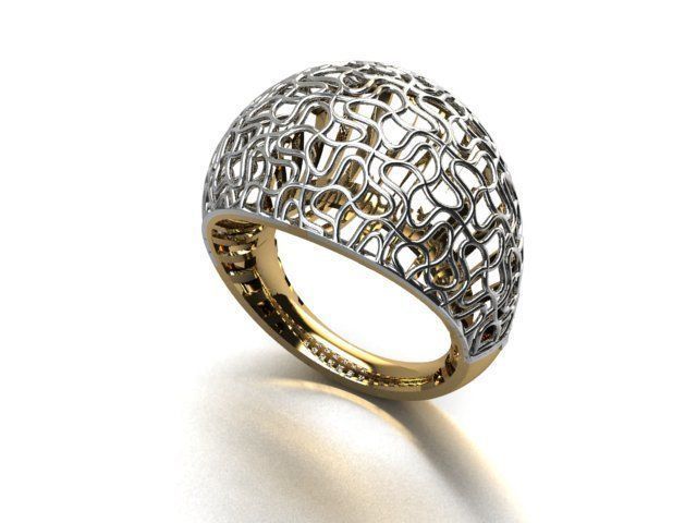 jewelry ring 3D print model_1