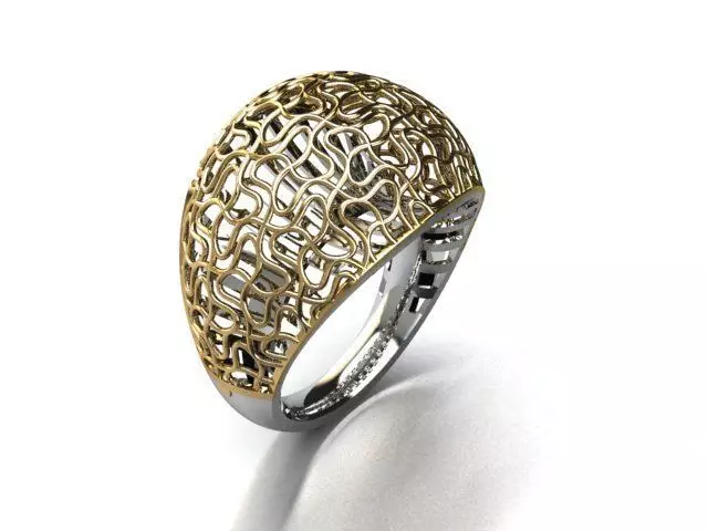 jewelry ring 3D print model_0
