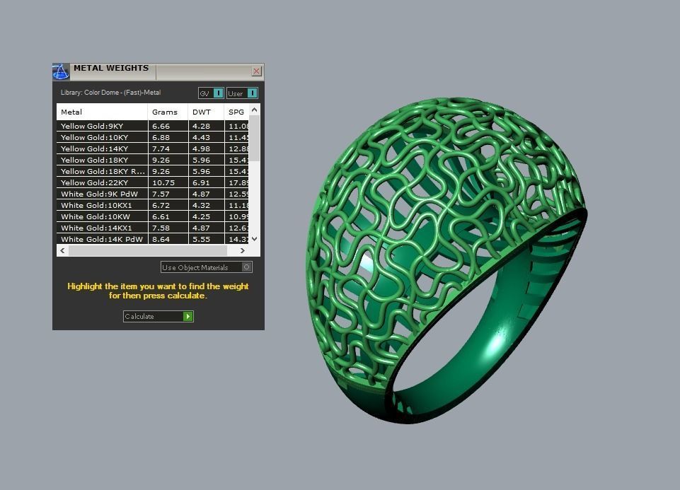 jewelry ring 3D print model_7