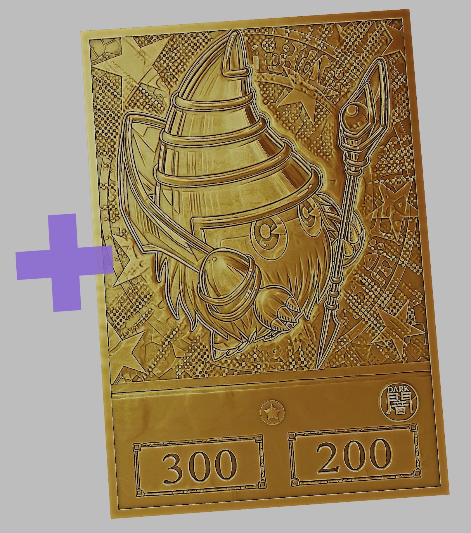 magikuriboh figure - yugioh 3D print model_1