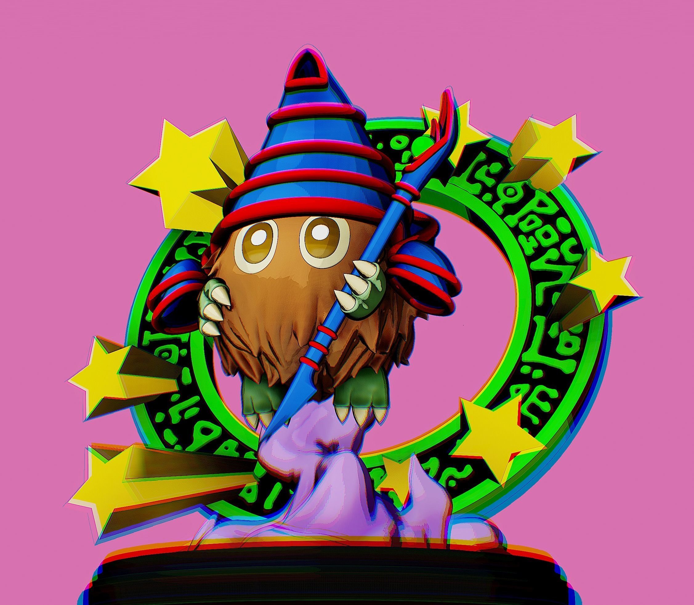 magikuriboh figure - yugioh 3D print model_14