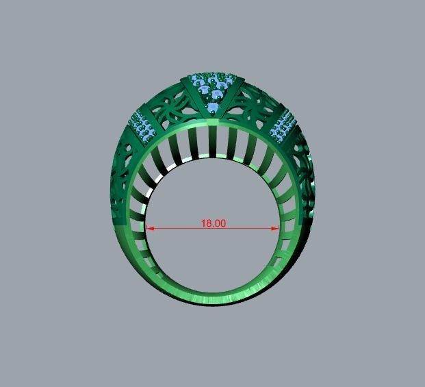 jewelry ring 3D print model_12