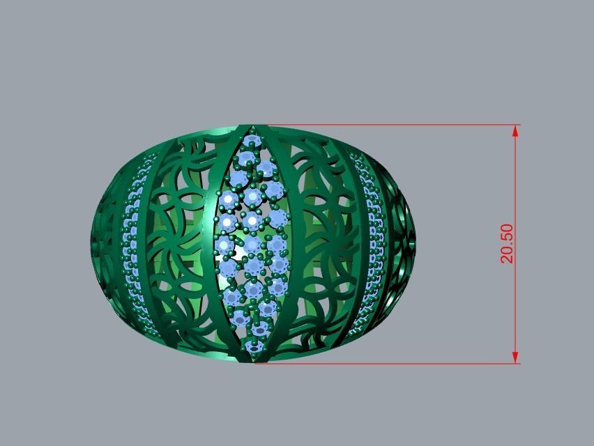 jewelry ring 3D print model_11