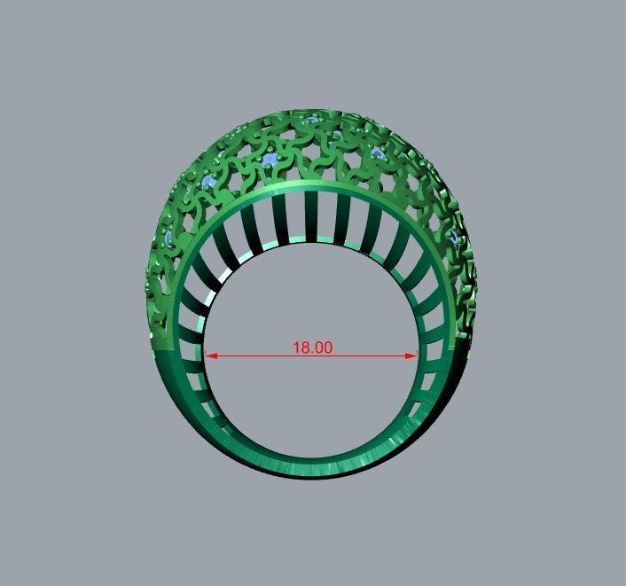 jewelry ring 3D print model_11