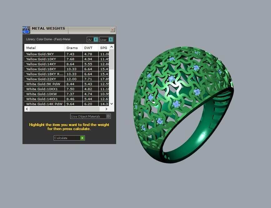 jewelry ring 3D print model_7