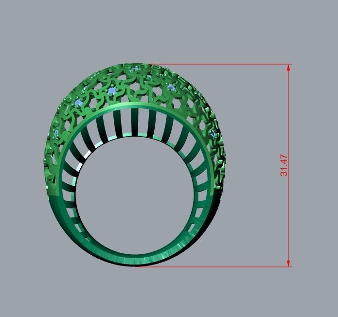 jewelry ring 3D print model_12