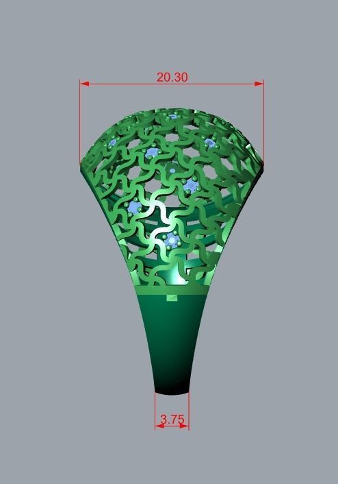 jewelry ring 3D print model_13