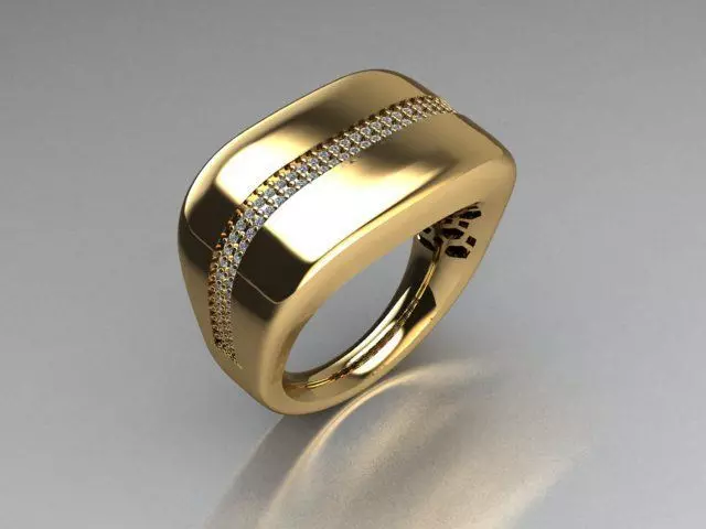 jewelry ring 3D print model_0