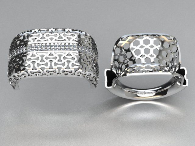 jewelry ring 3D print model_5