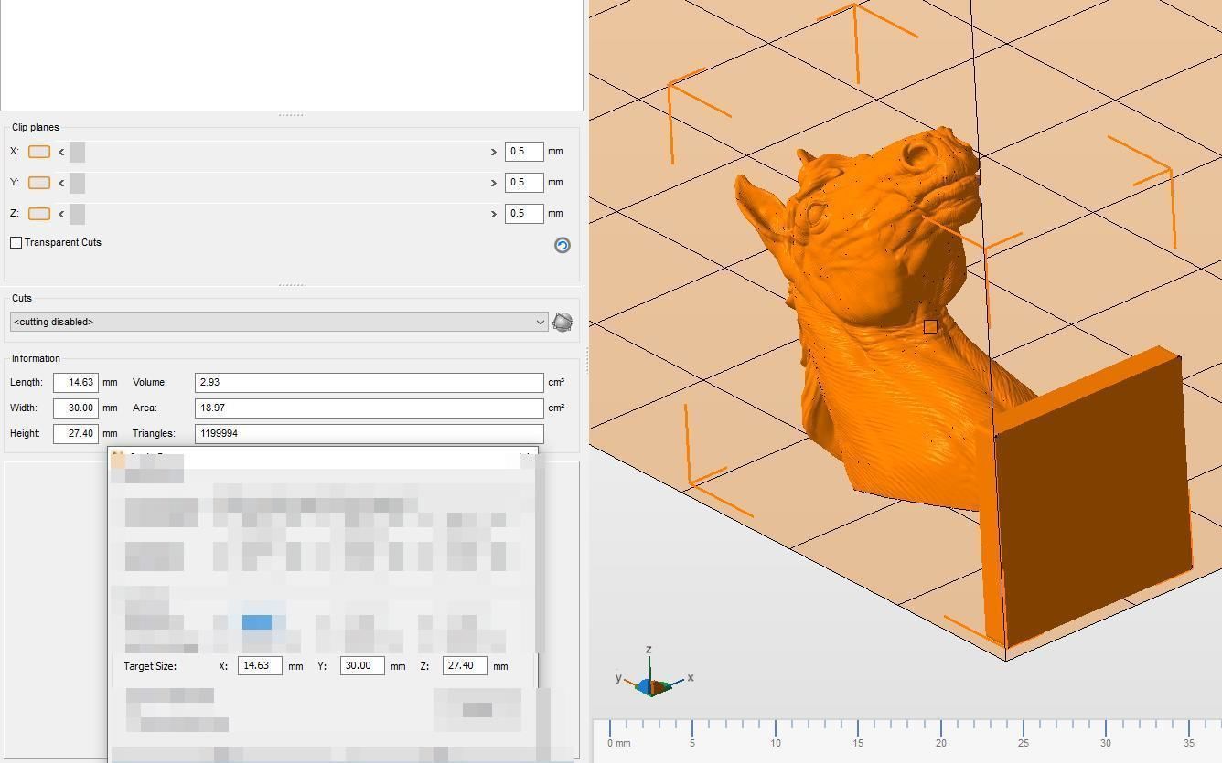 Horse with a mane 3D print model_27