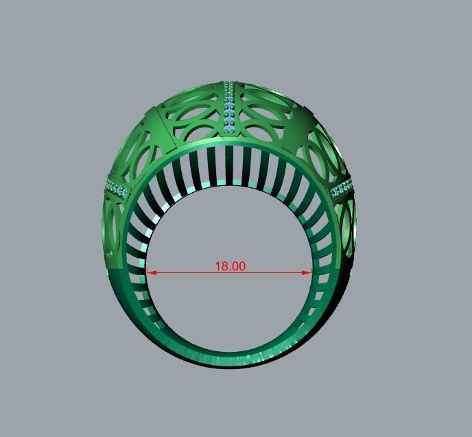 jewelry ring 3D print model_11
