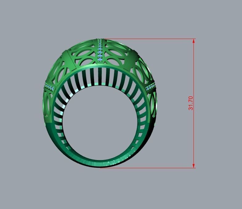 jewelry ring 3D print model_12