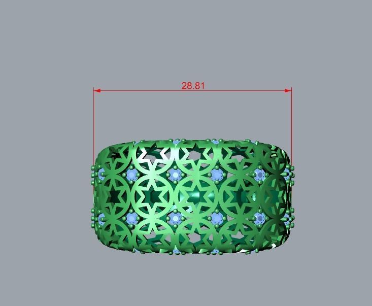 jewelry ring 3D print model_9