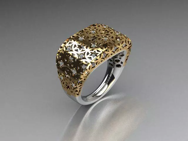 jewelry ring 3D print model_0