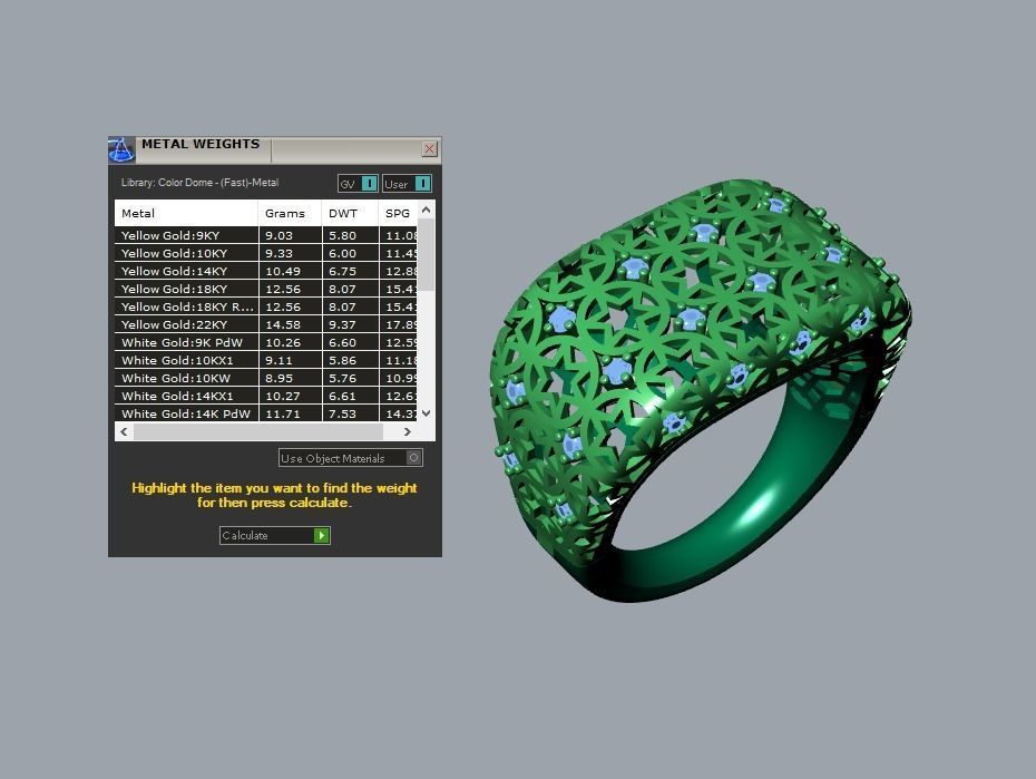 jewelry ring 3D print model_8