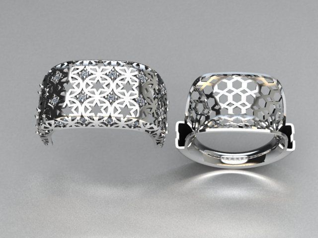 jewelry ring 3D print model_5