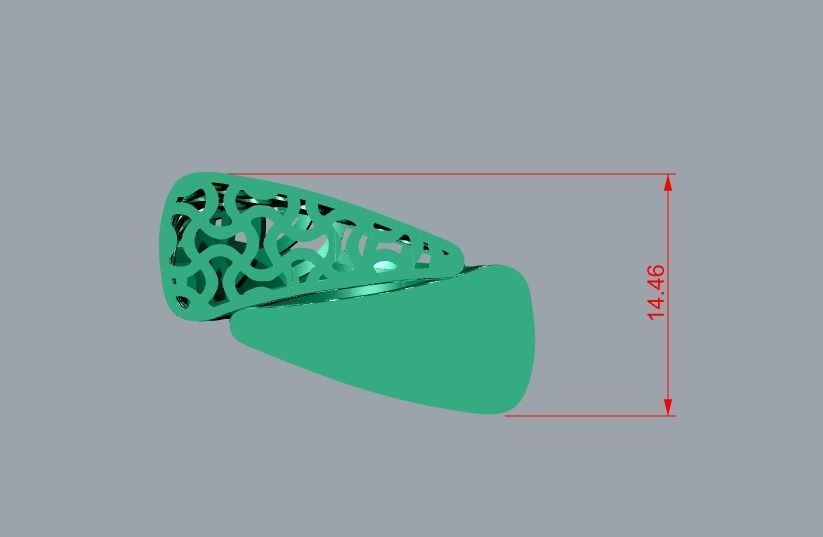 jewelry ring 3D print model_9