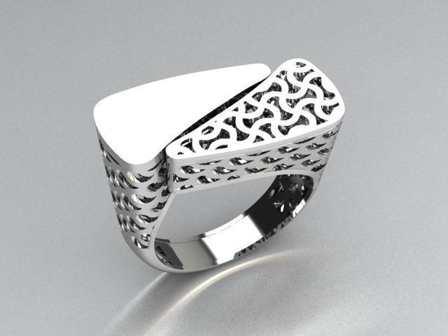 jewelry ring 3D print model_1