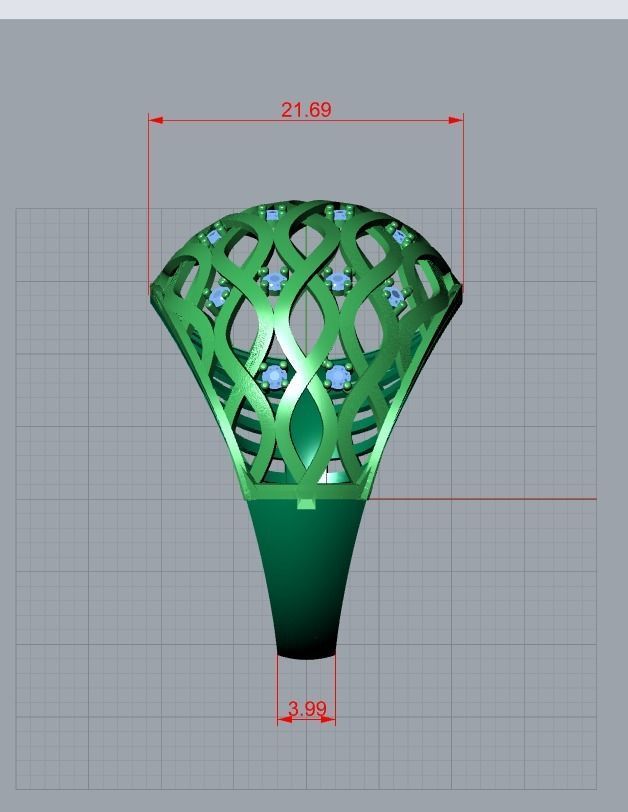 jewelry ring 3D print model_13