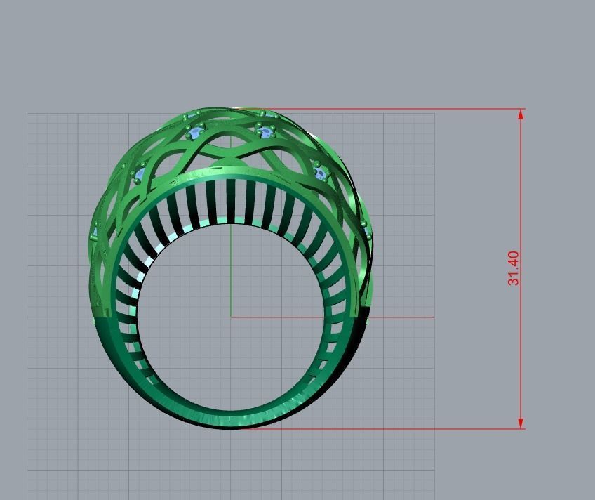 jewelry ring 3D print model_12