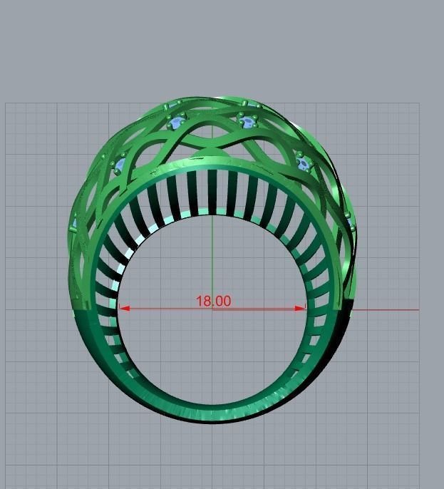 jewelry ring 3D print model_11