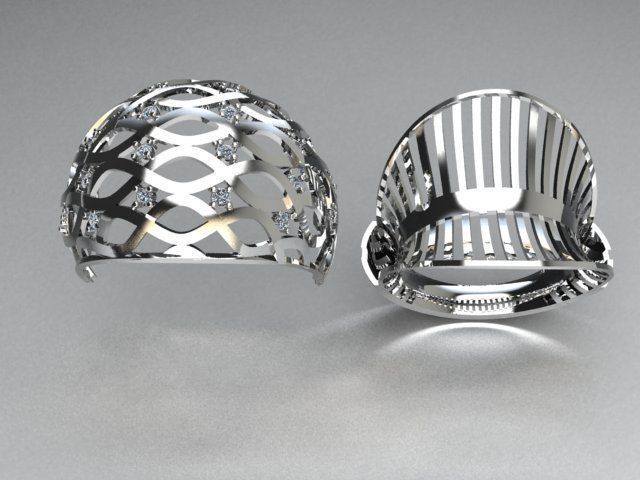 jewelry ring 3D print model_5