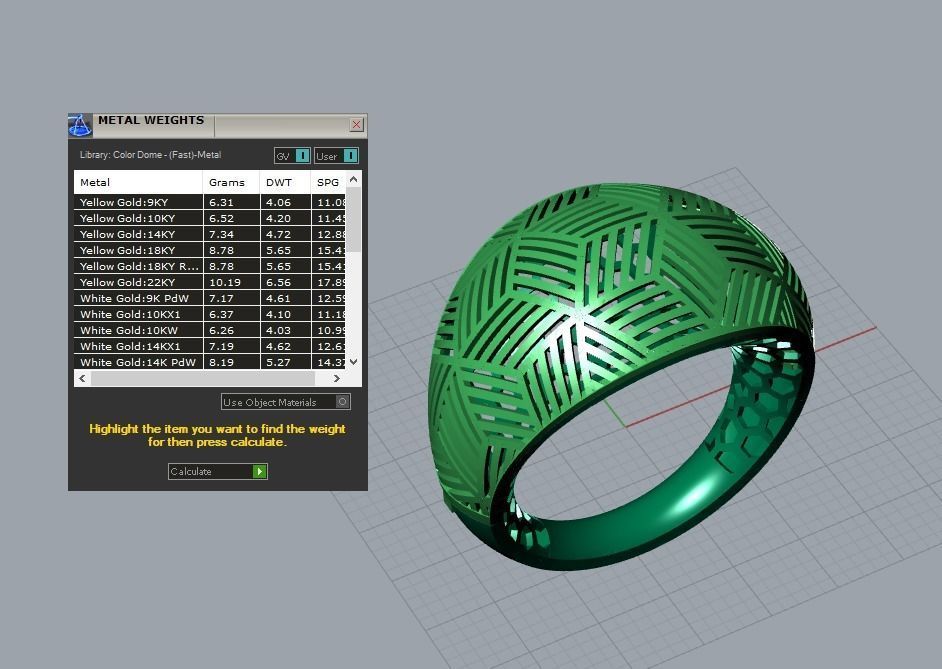 there are 29 jewelry rings in this file 3D Model Collection_58
