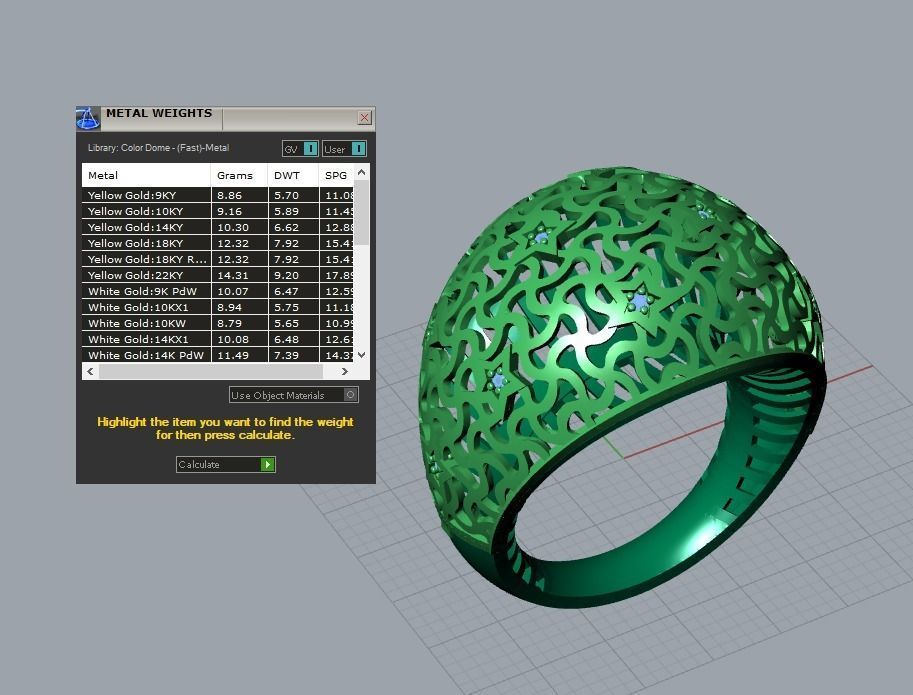 there are 29 jewelry rings in this file 3D Model Collection_76