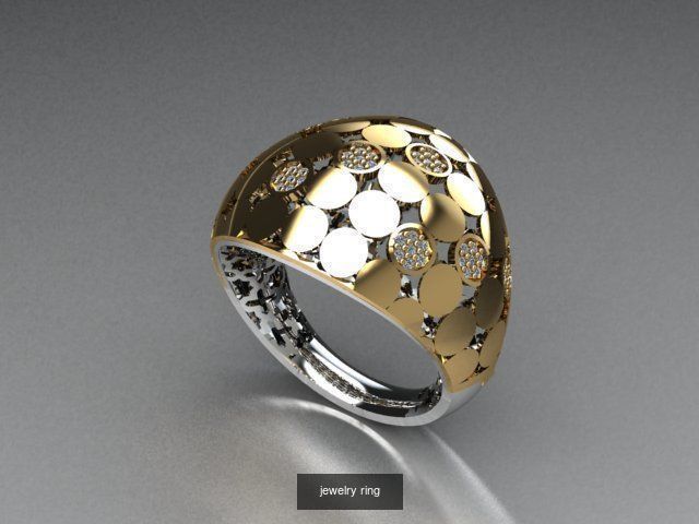 there are 29 jewelry rings in this file 3D Model Collection_6