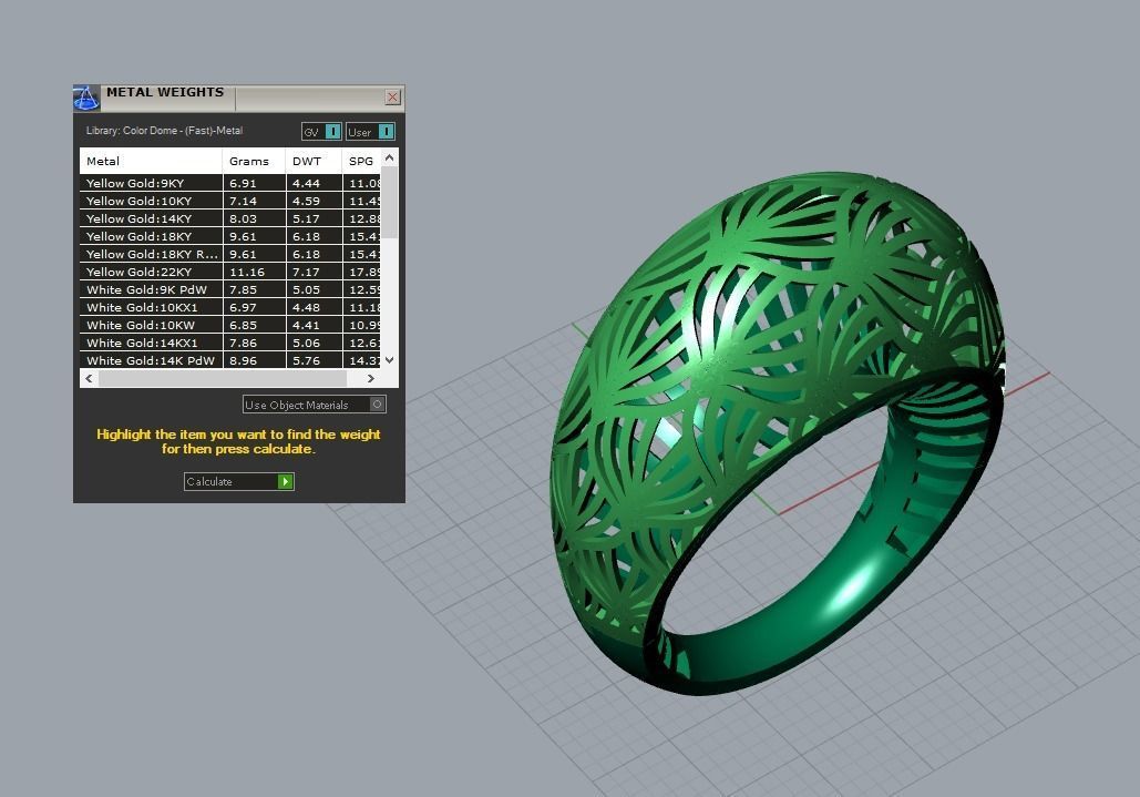 there are 29 jewelry rings in this file 3D Model Collection_63