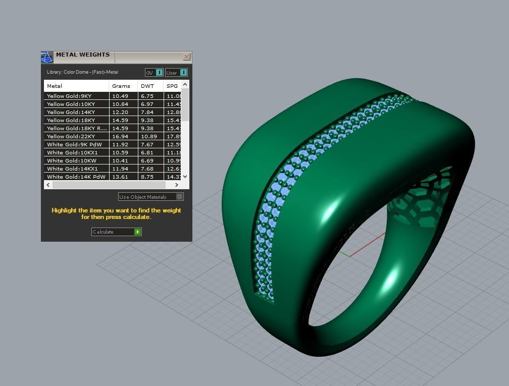there are 29 jewelry rings in this file 3D Model Collection_97