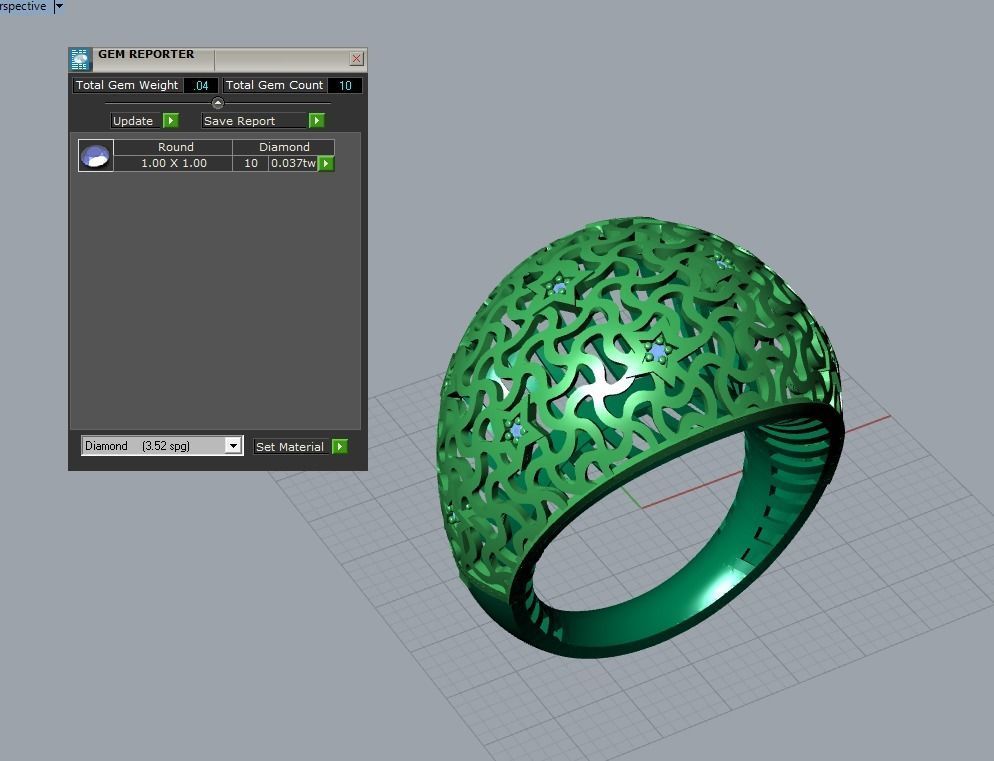 there are 29 jewelry rings in this file 3D Model Collection_77