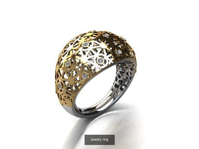 there are 29 jewelry rings in this file 3D Model Collection_14