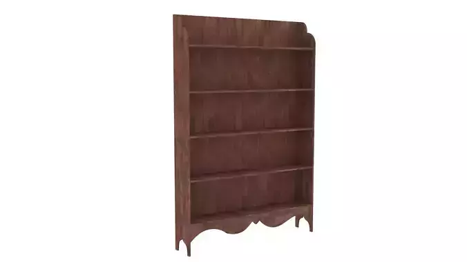Ancient wood shelf