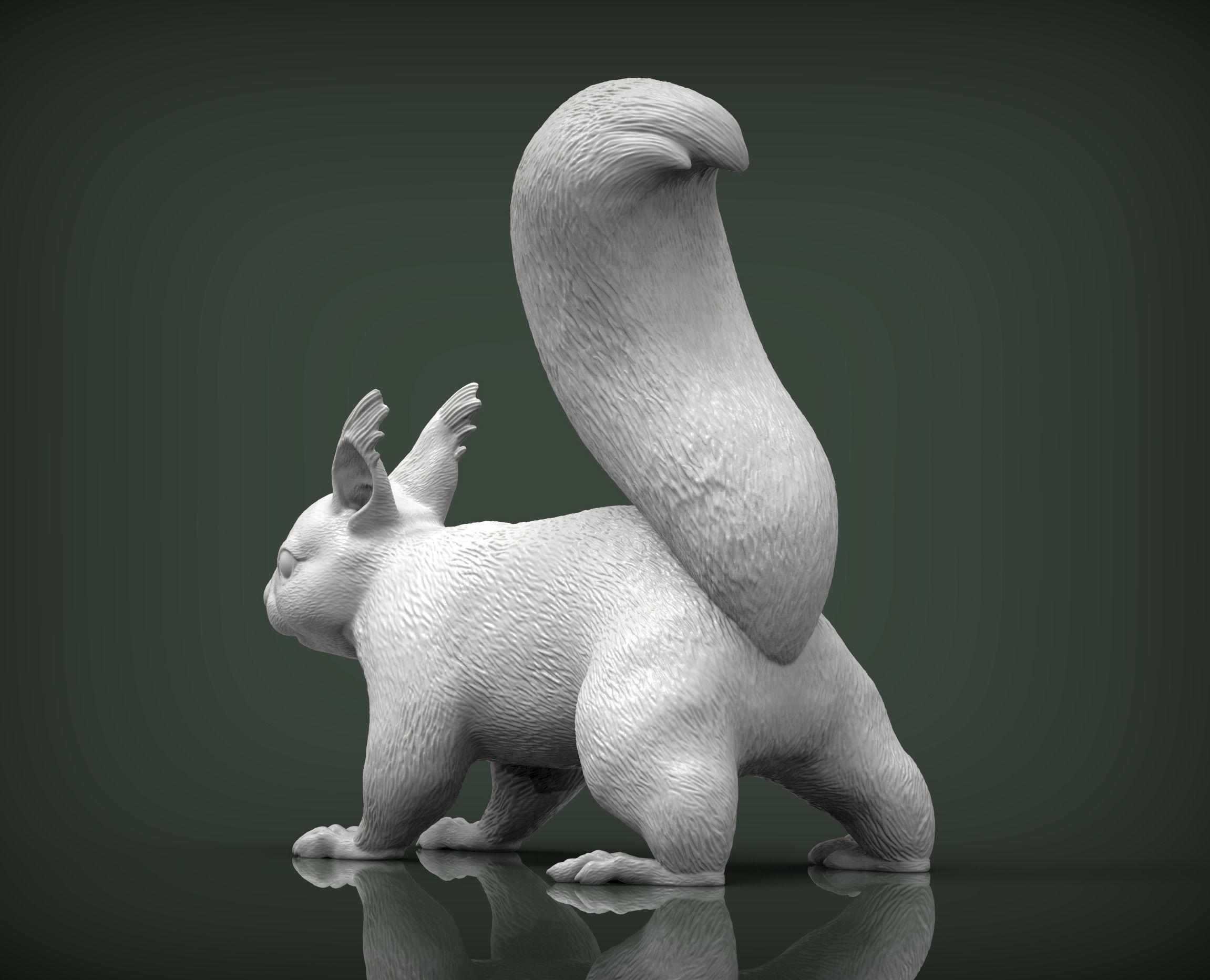 Squirrel 3D print model_6