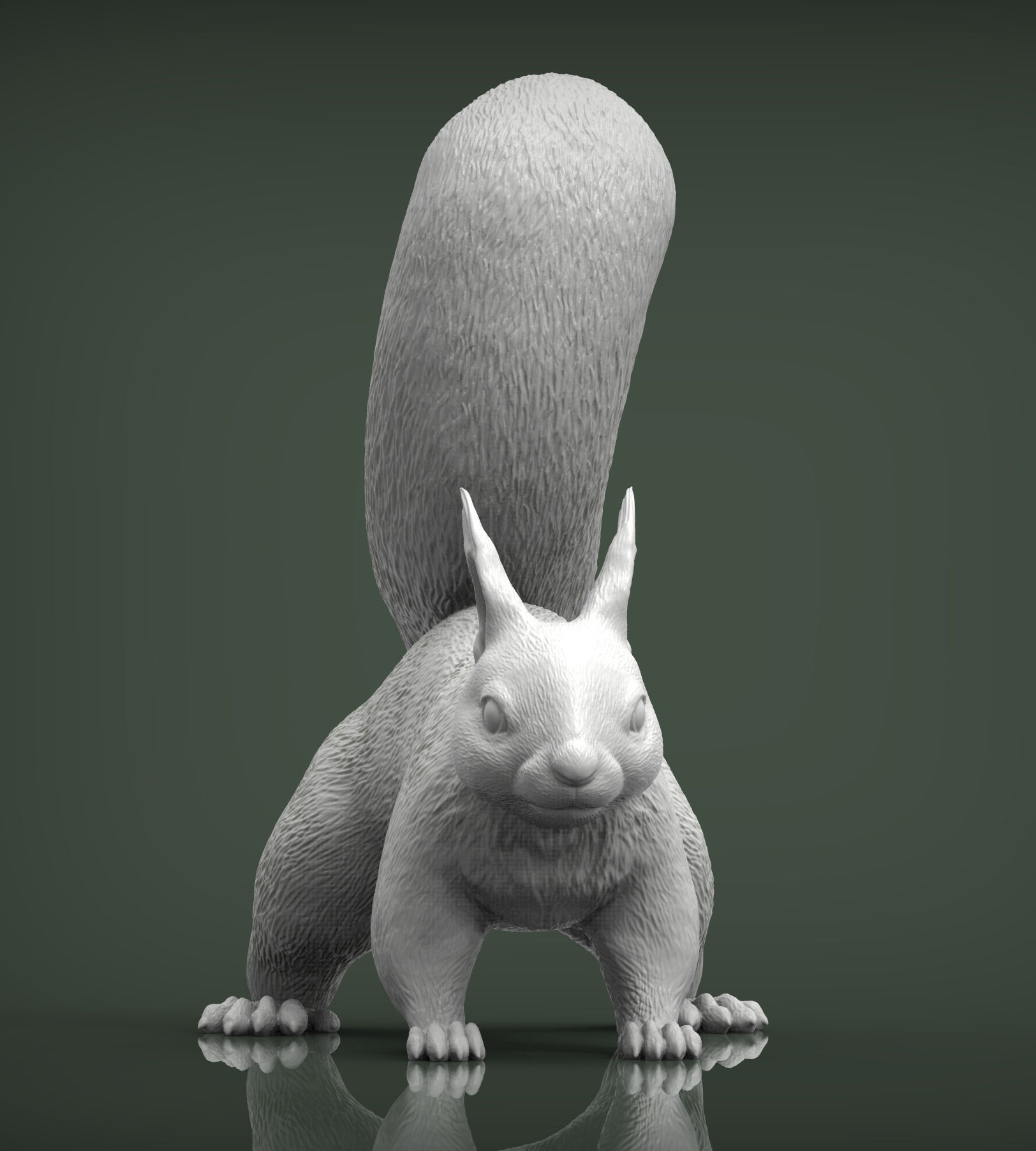 Squirrel 3D print model_2