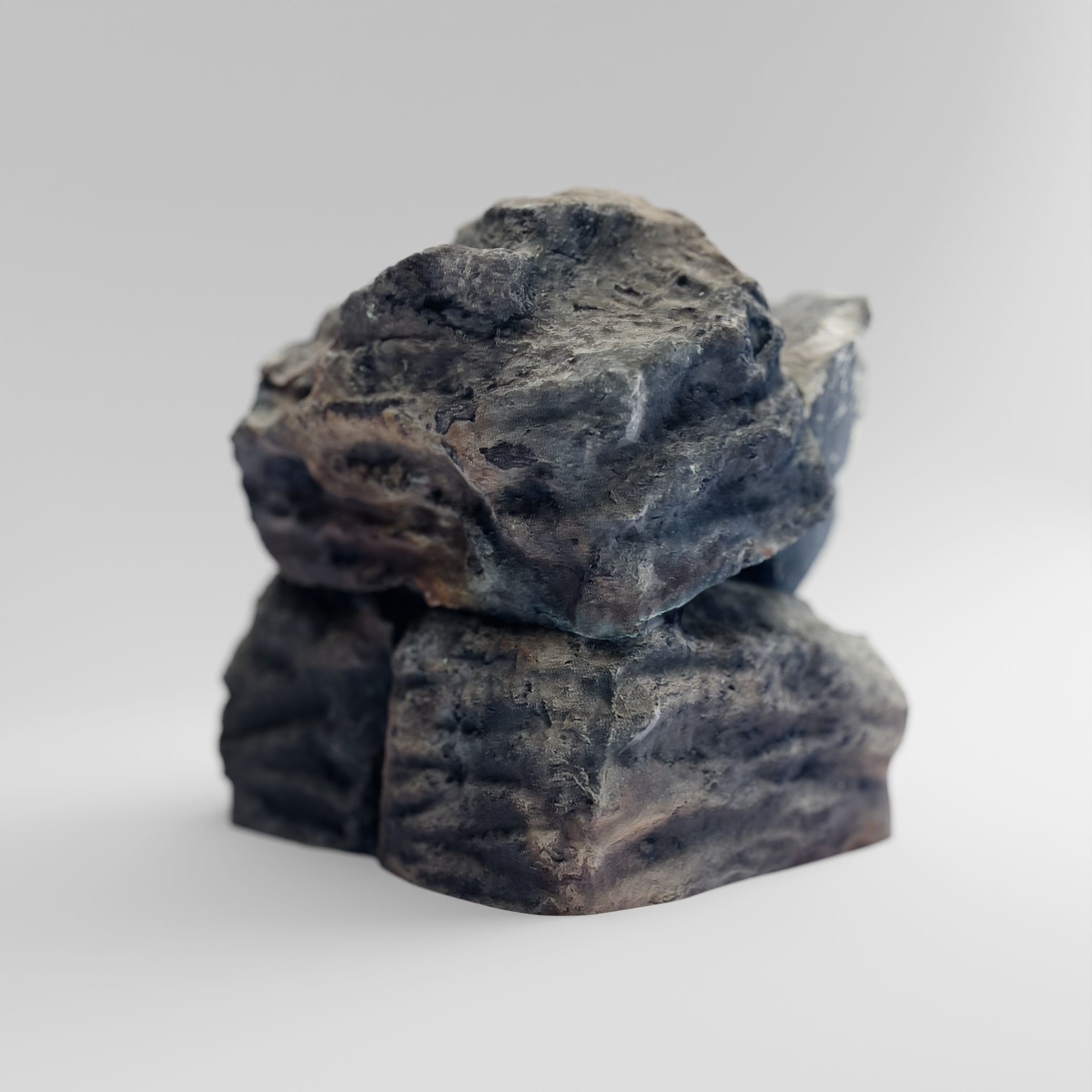 3D Coal Stack 3D model_2