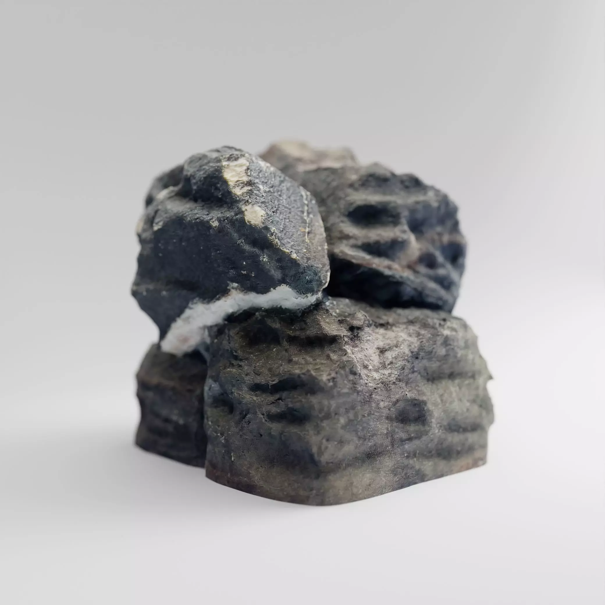3D Coal Stack 3D model_0