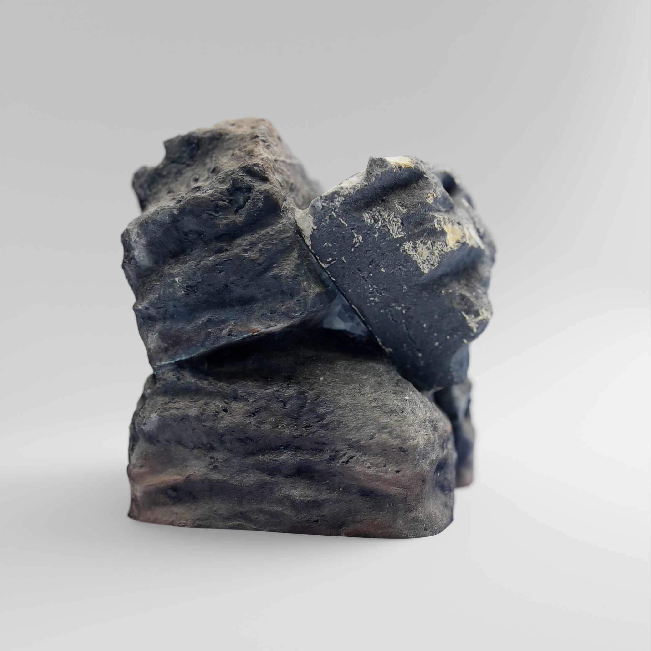 3D Coal Stack 3D model_3