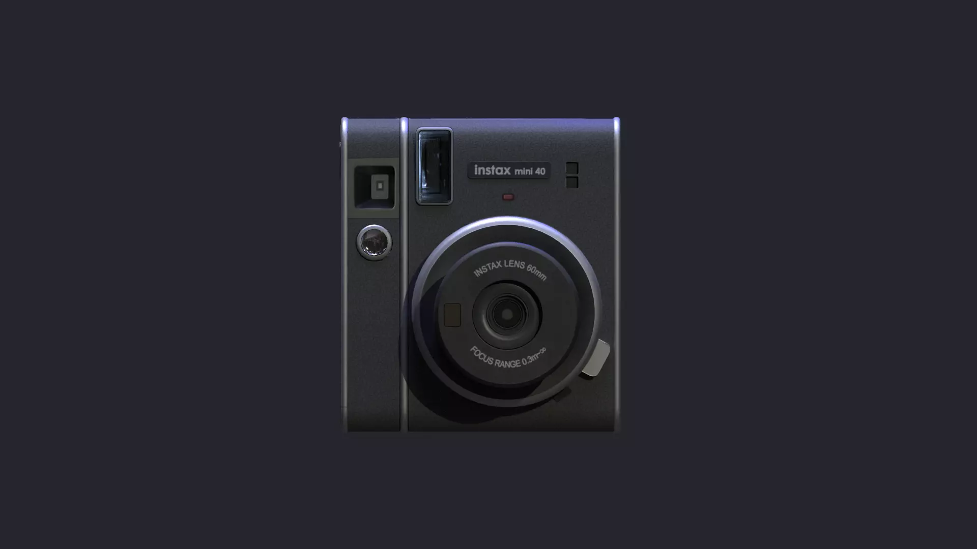 Fujimitsu mini 40 camera Free low-poly 3D model