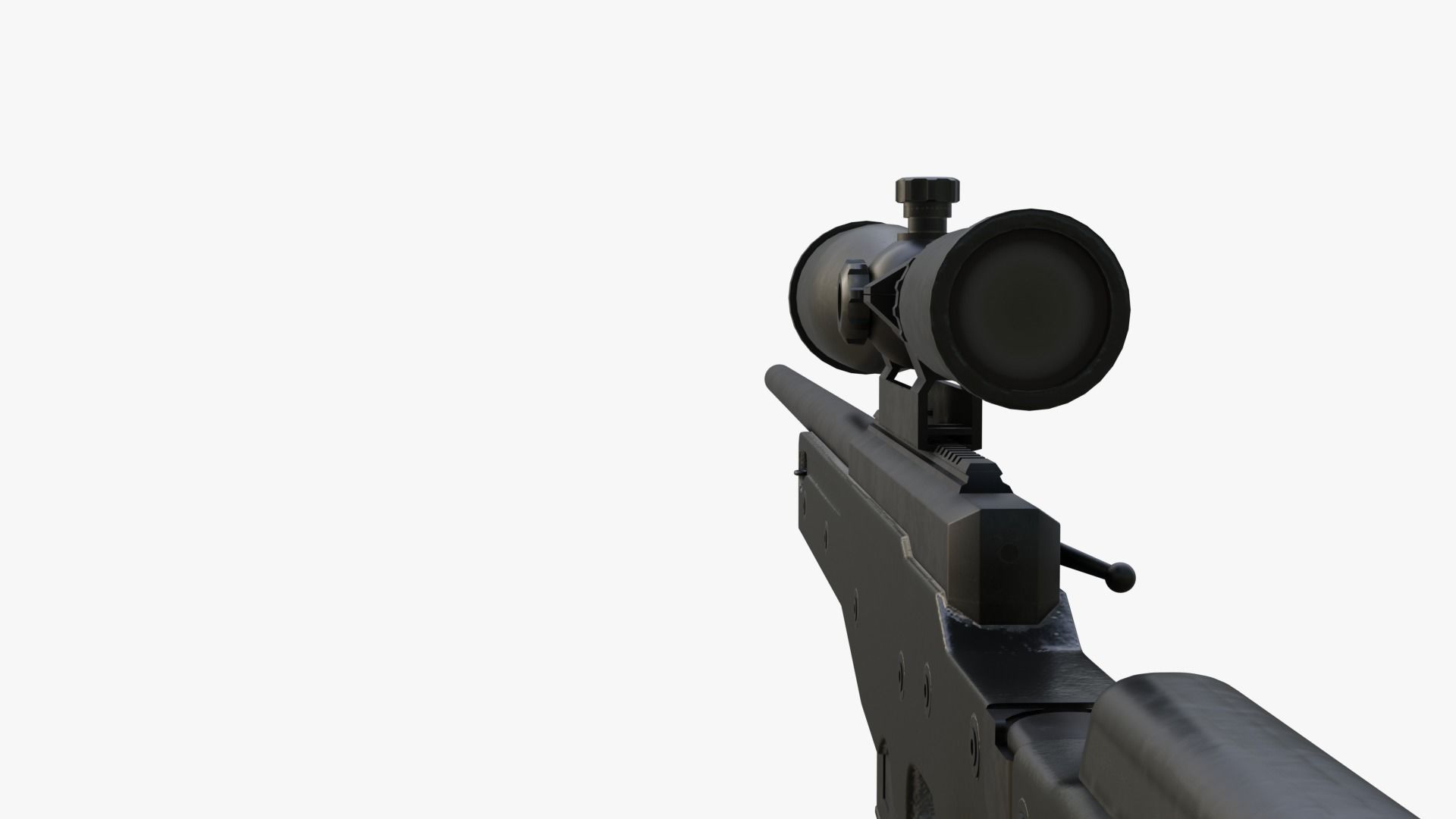 AWP Sniper Rifle 3D model_11