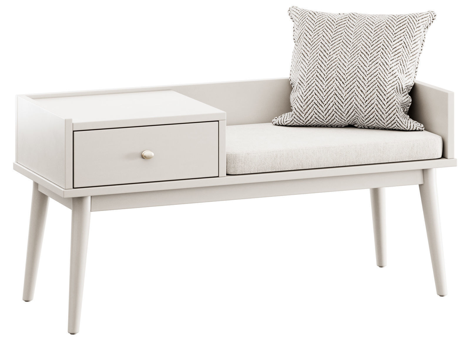 Hartnett Storage Bench by Wade Logan 3D model_6