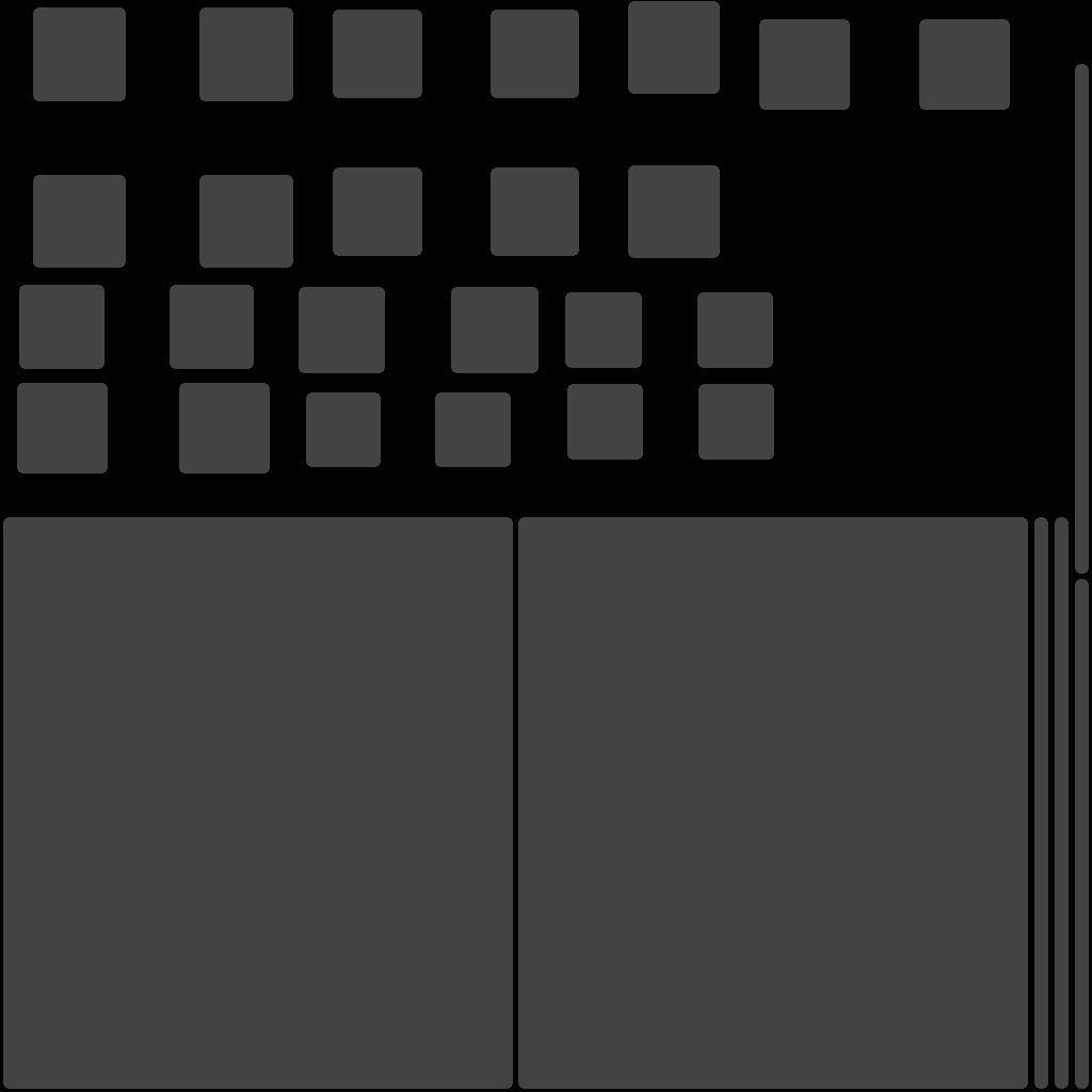 armchair sofa Low-poly 3D model_22