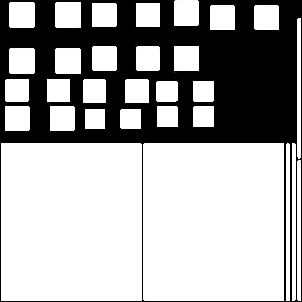 armchair sofa Low-poly 3D model_19
