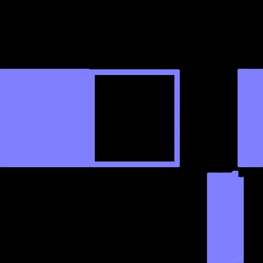 Modern Sofa Low-poly 3D model_13