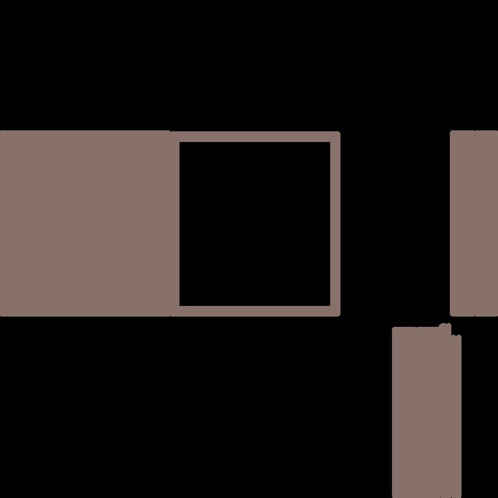 Modern Sofa Low-poly 3D model_21