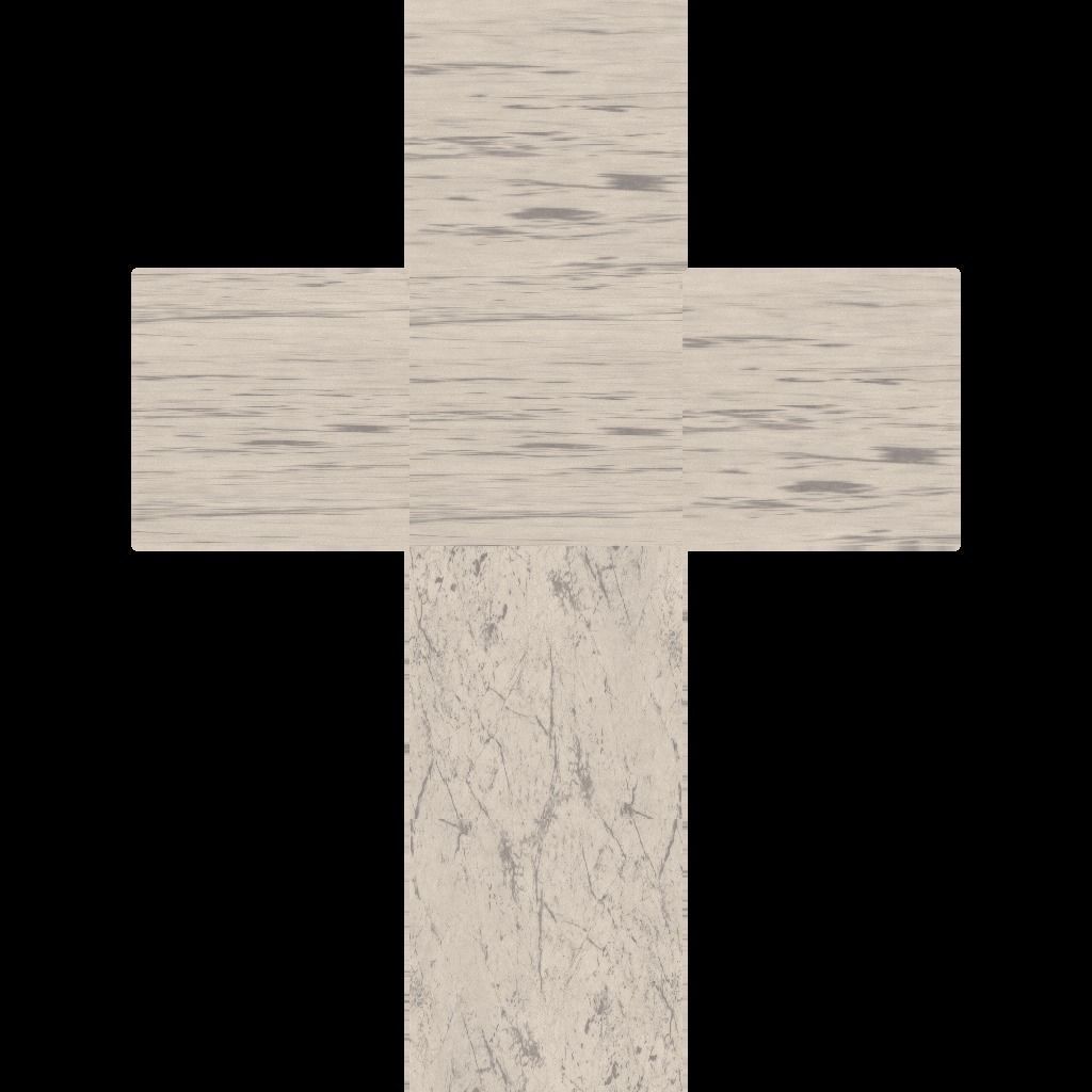 table with marble top Low-poly 3D model_11