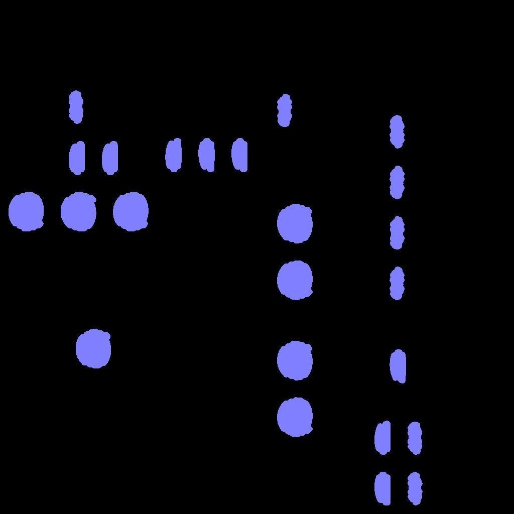table with marble top Low-poly 3D model_35