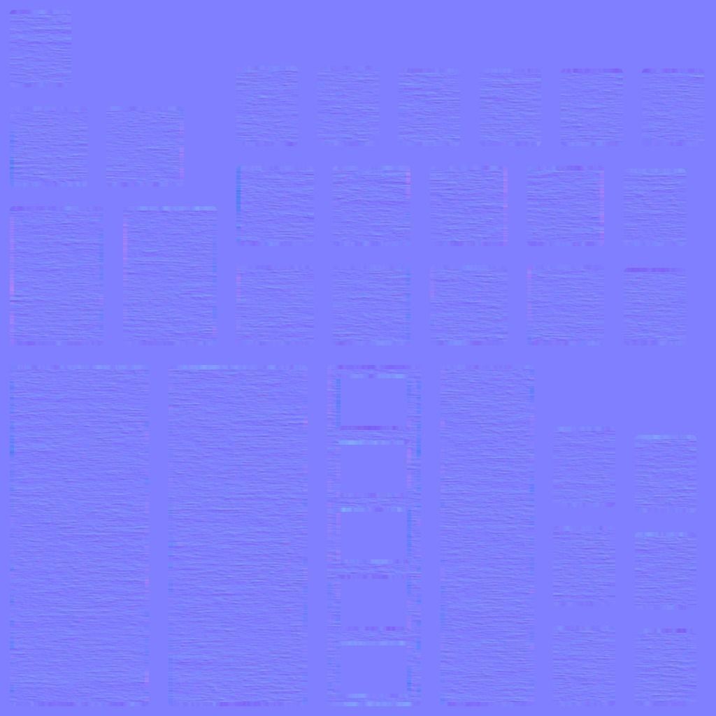 table with marble top Low-poly 3D model_22